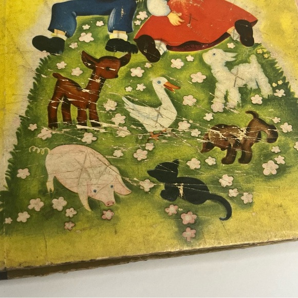 big big story book hard cover 1938 whitman publishing collect crafts repurpose - Picture 11 of 12